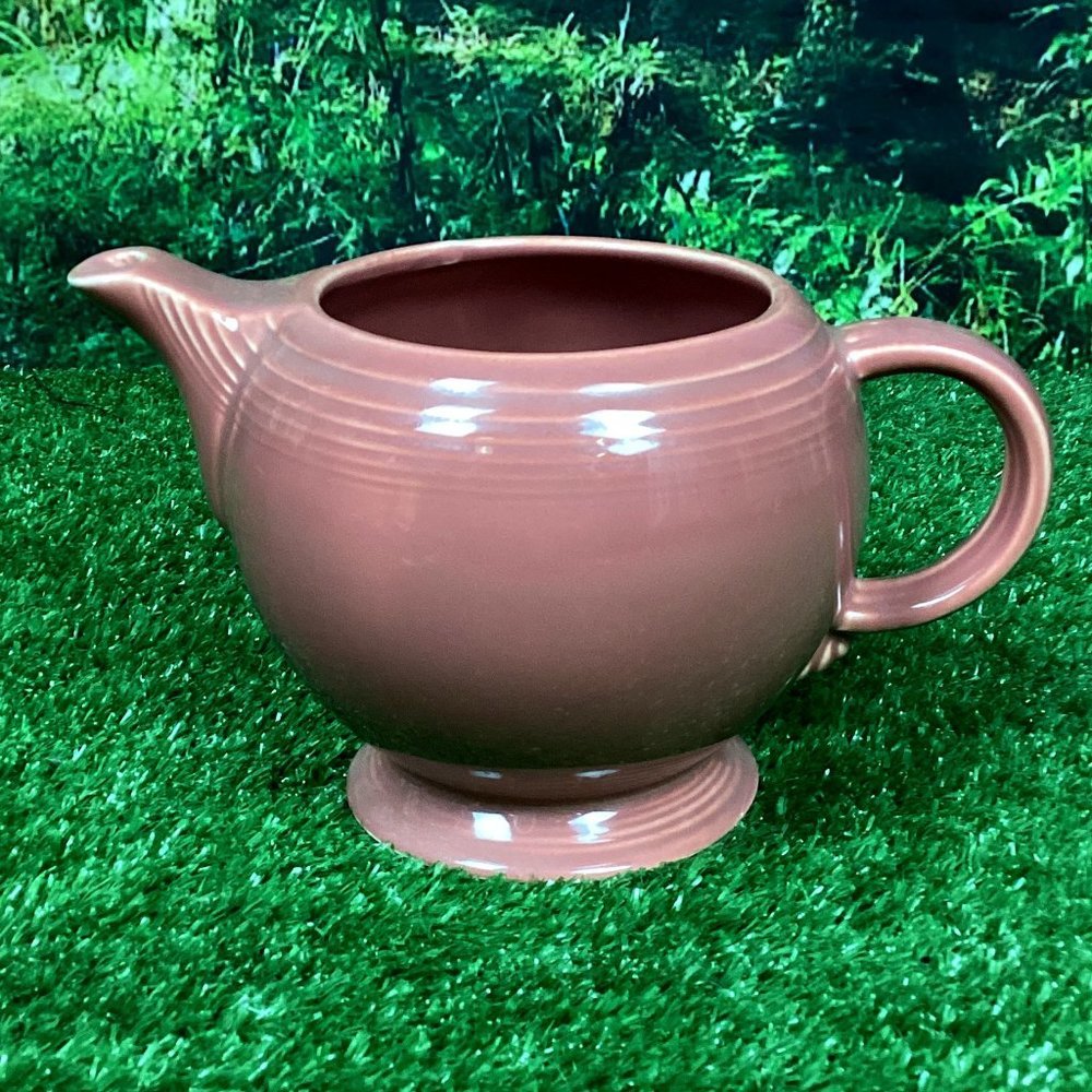 Vintage Fiesta Rose Pink Teapot Medium